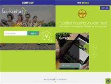 Tablet Screenshot of fac-habitat.com